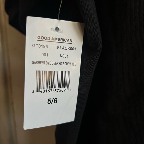 GOOD AMERICAN Oversized Crew Tee - Picture 3 of 3